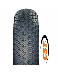 Scootmobiel buitenband zwart met blokprofiel