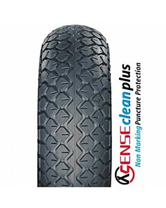 Buitenband scootmobiel zwart blok 4.00-5