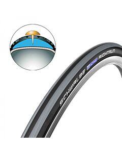 Buitenband rolstoel 22x1 Rightrun lite Kevlar grijs/zwart 