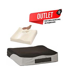 traagschuim visco-elastisch  zitkussen