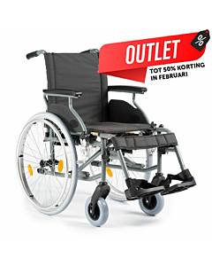 Rolstoel Multimotion M6 aluminium-outlet