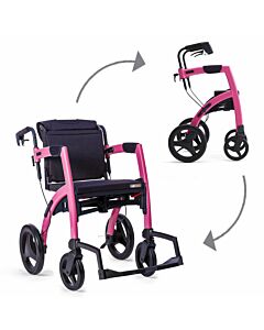 Roll Motion 2.1 rollator pink Candy