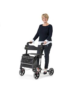 Rollator dubbel vouwbaar kunt u overal kwijt
