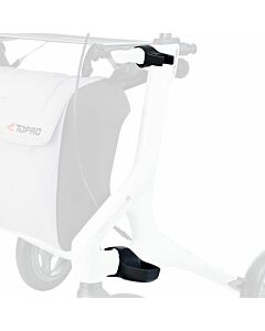 Rollator Topro Pegasus carbon rollator stokhouder, neem uw wandelstok mee op de rollator.