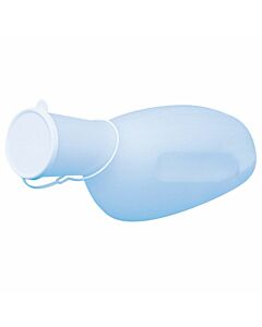 Urinaal voor de man. Kunststof melkwit