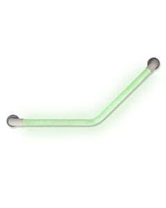 Wandbeugel gehoekt glow in the dark *45° - 40 x 40 cm*