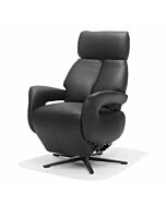 Livorno zwart leer voorkant