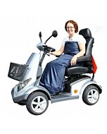 Makkelijk instappen in een wikkeldeken en te gebruiken voor rolstoel en scootmobiel.